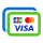 Pay with Visa/Mastercard/JCB card