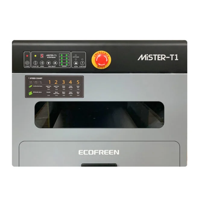 Front Panel - ECOFREEN Mister-T1 Pretreatment Machine