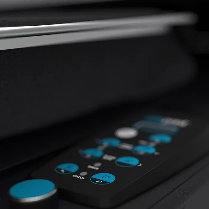 Keypad Closeup - Polyprint TexJet echo² Direct To Garment Printer