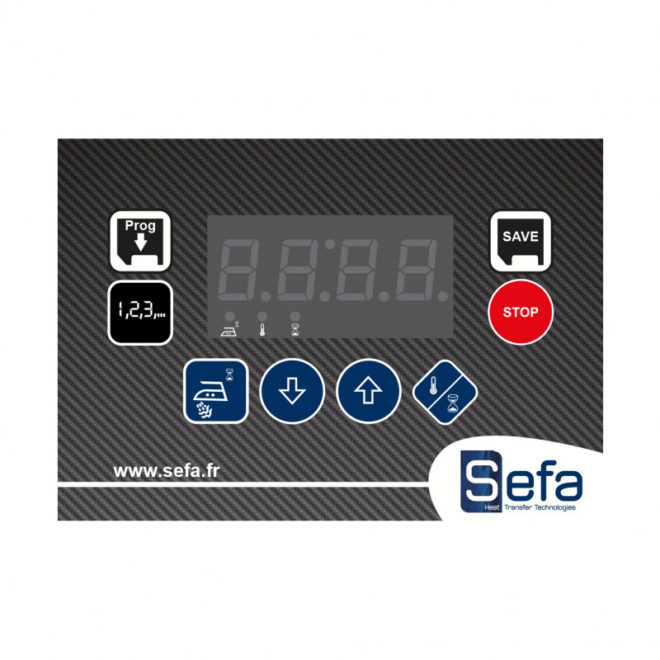 Control Panel - Sefa ROTEX LITE Heat Press