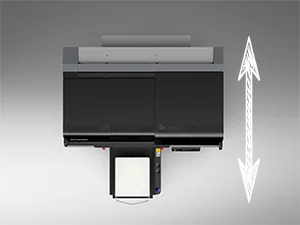 F3030 DTG printer depth