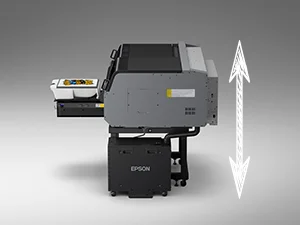 F3030 DTG printer height