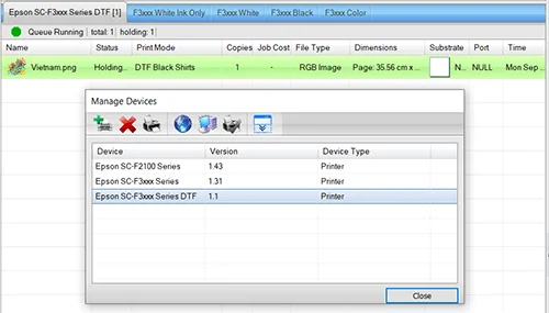 CADlink Digital Factory v11 Apparel Epson Edition – дополнительный драйвер DTF