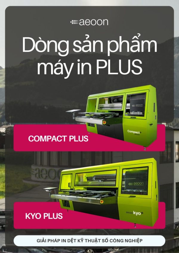 Dòng sản phẩm máy in Plus - FLUXMALL DTG Vietnam