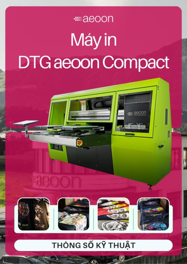 Máy in DTG aeoon Compact - FLUXMALL DTG Vietnam