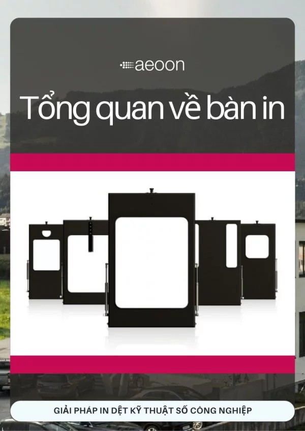 Tổng quan bàn in - FLUXMALL DTG Vietnam