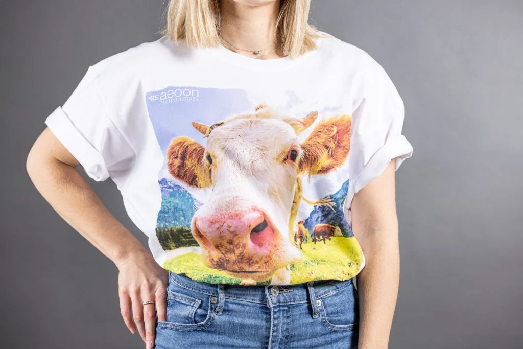 aeoon Full Color DTG printing - Environmentally Eco-friendly