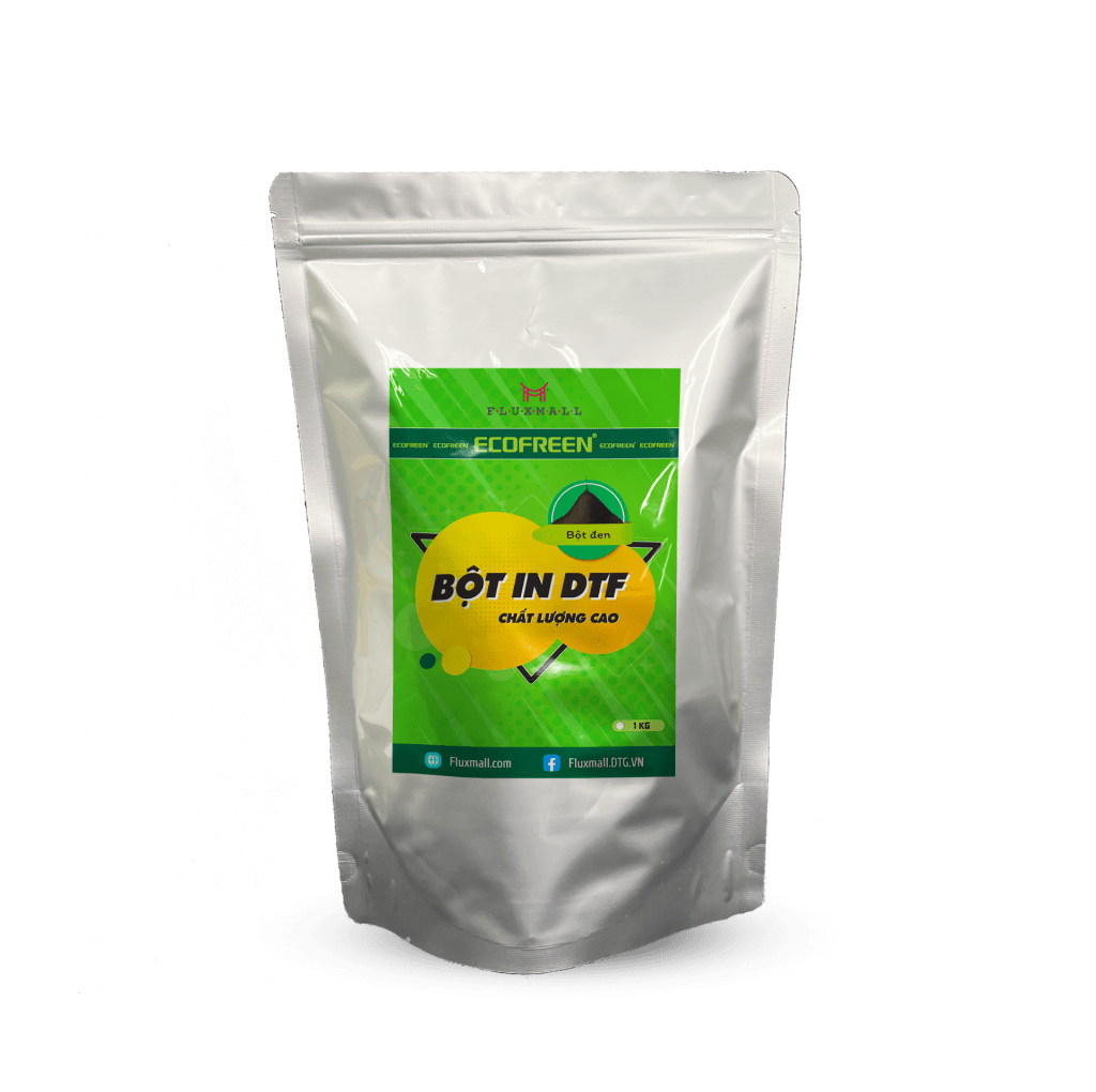 Bột nóng chảy đen ECOFREEN in DTF