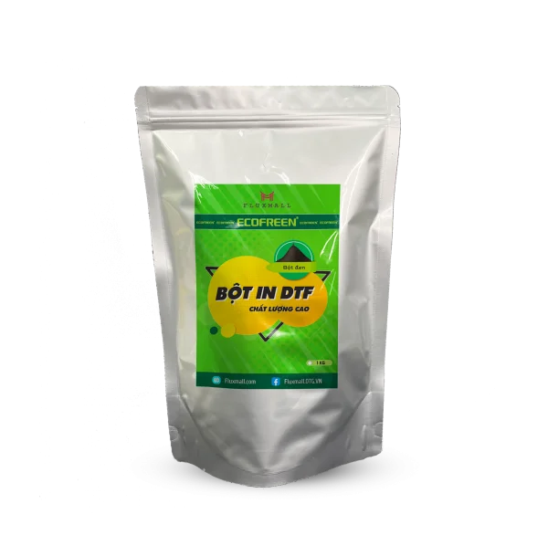 Bột nóng chảy đen ECOFREEN in DTF