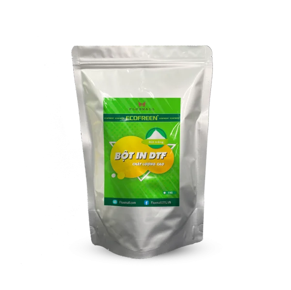 Bột nóng chảy trắng ECOFREEN in DTF