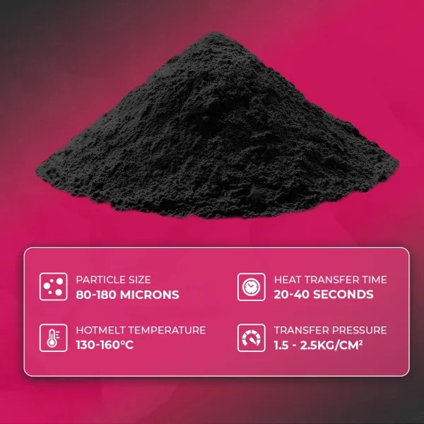 DTF Black Powder specification