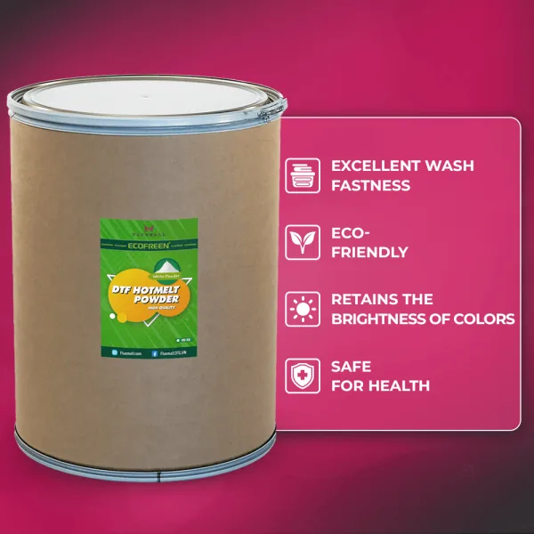 DTF White Powder 20kg advantage