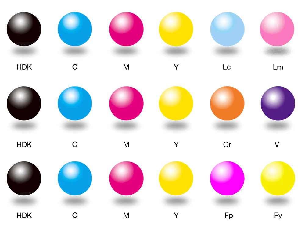 Color Set Options - 3 Options