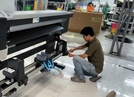 Epson F9430H dye sub printer installation