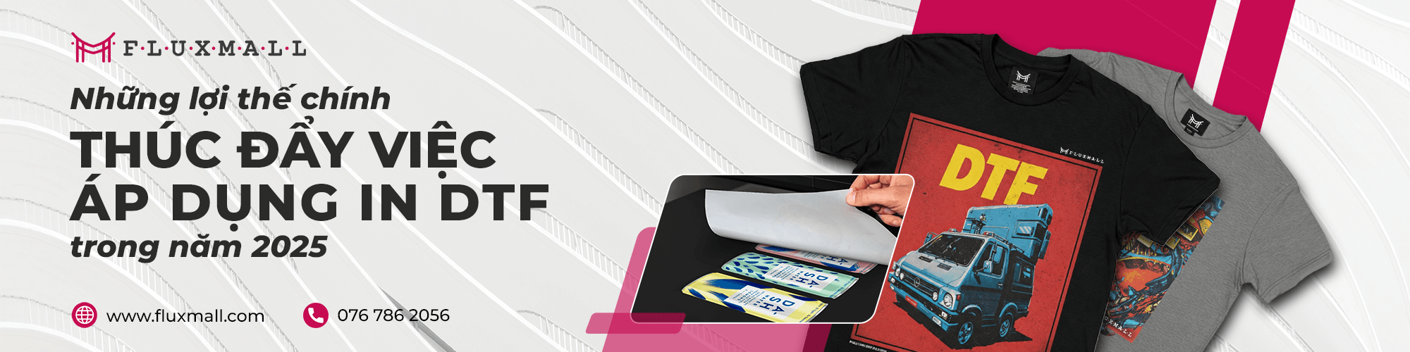 Những lợi thế chính thúc đẩy việc áp dụng in DTF trong năm 2025