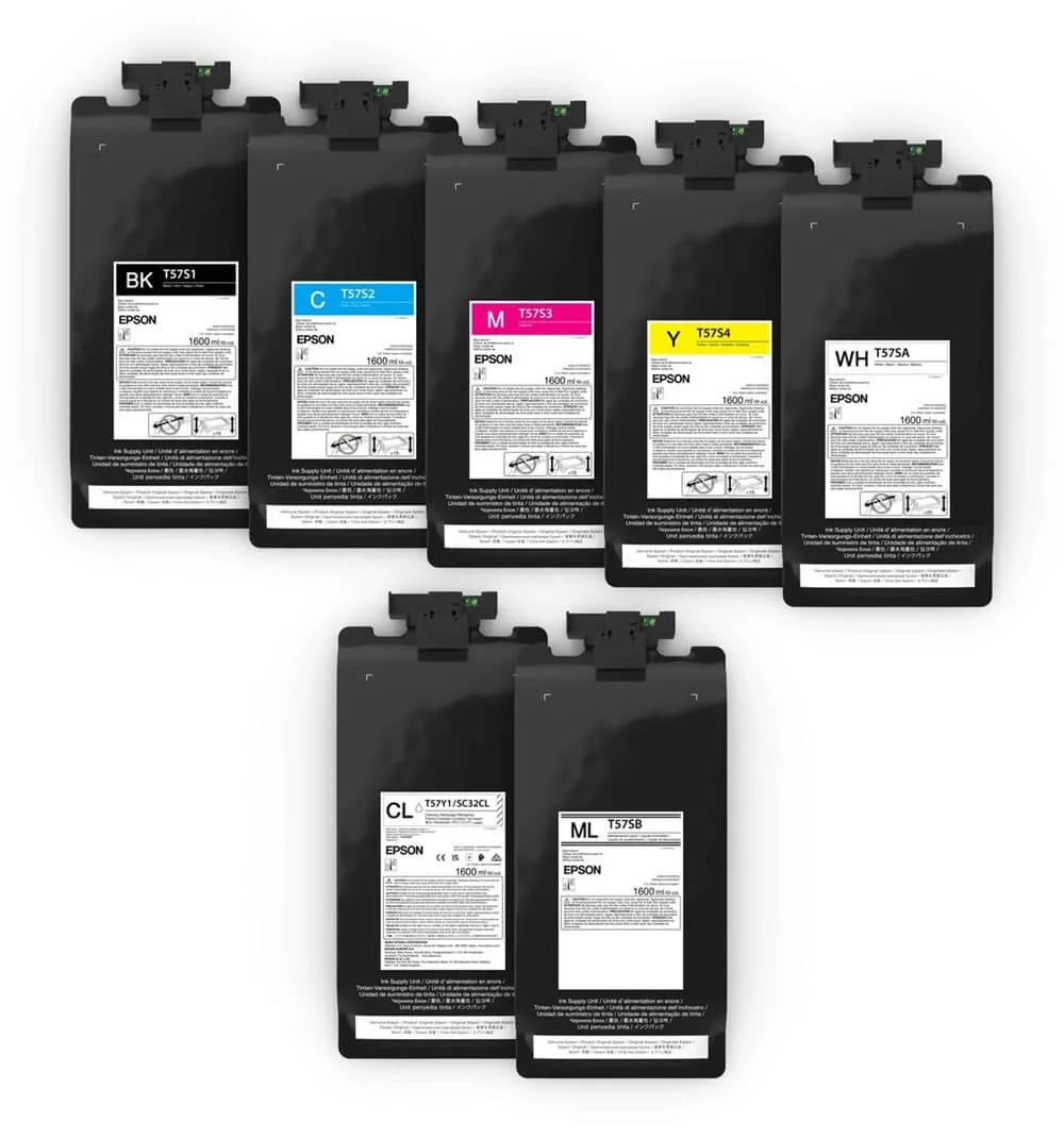 UltraChrome® DF inks for Epson G6030 DTF printer