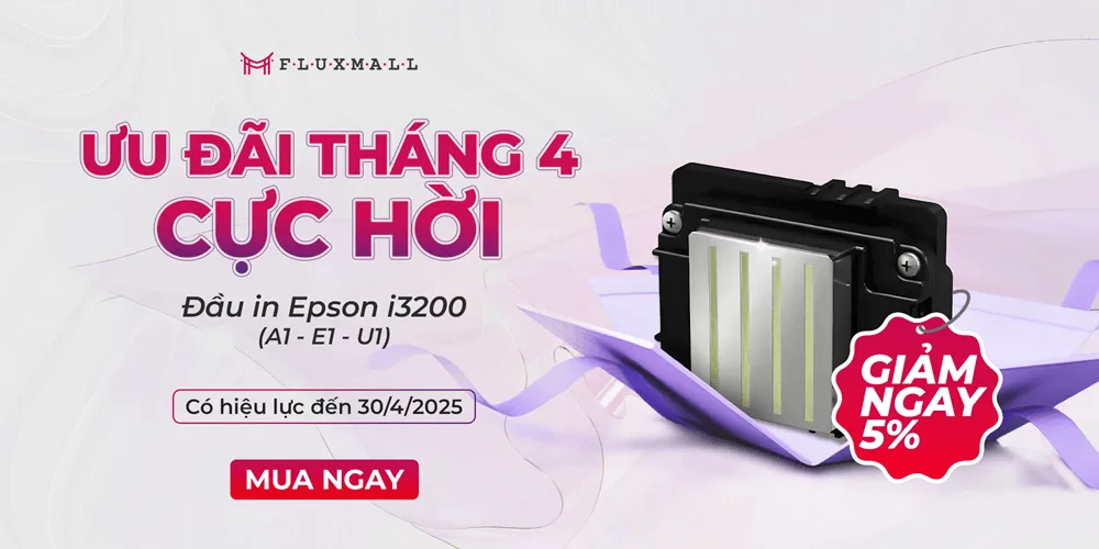 Ưu đãi tháng 4 Đầu phun Epson i3200