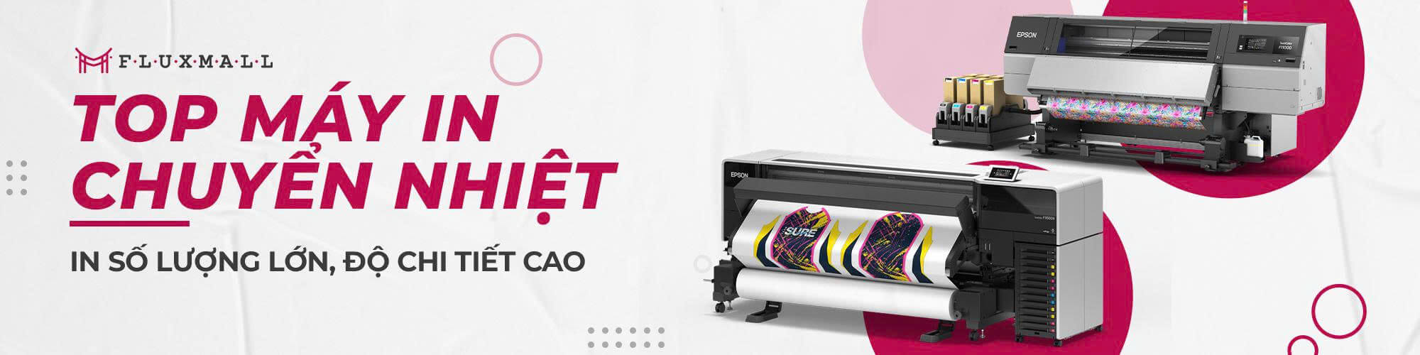 In số lượng lớn, chi tiết cao: Máy in chuyển nhiệt có thật sự đảm đương nổi?