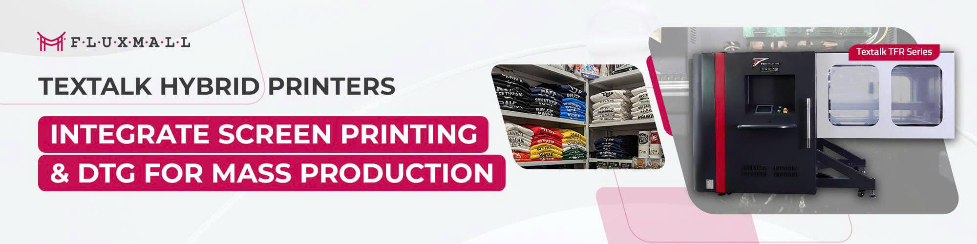 Textalk Hybrid Printers Integrate Screen Printing & DTG for Mass Production