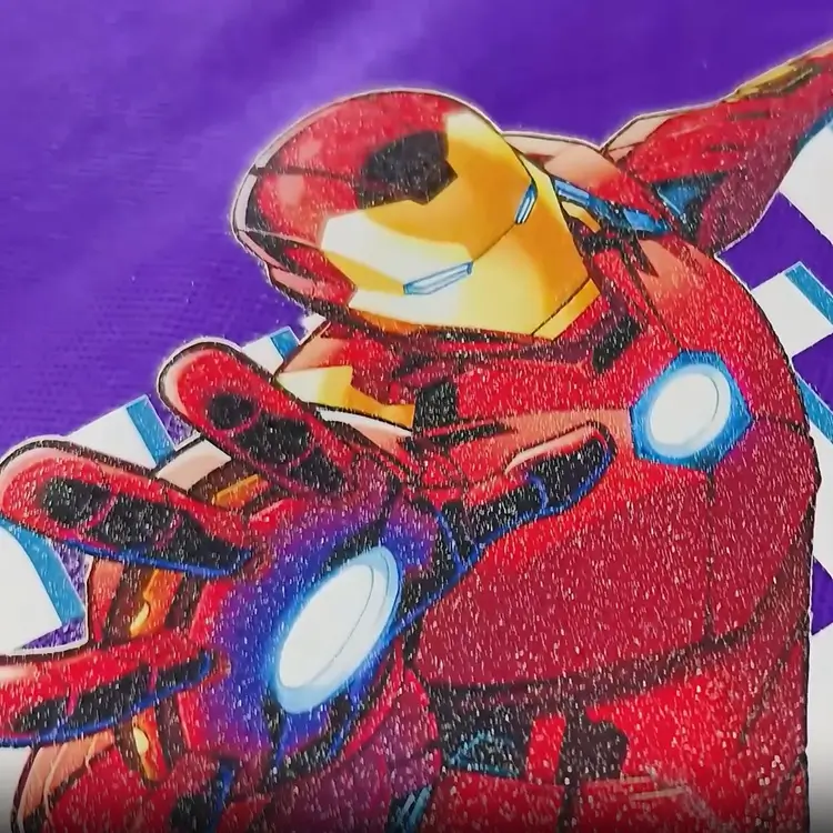 DTF Glitter Transfer Film