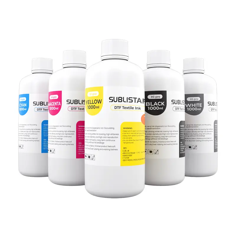 Sublistar Hi-pro DTF inks