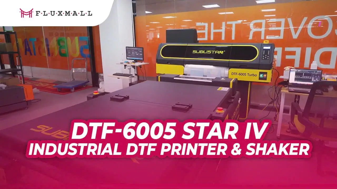 Sublistar DTF-6005 STAR IV Industrial DTF Printer & Shaker