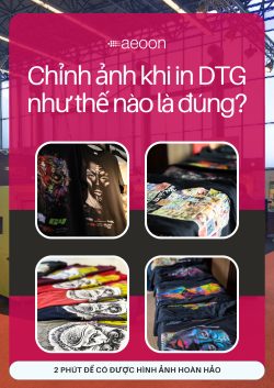 Cách chỉnh sửa ảnh chính xác khi in DTG - FLUXMALL DTG Vietnam